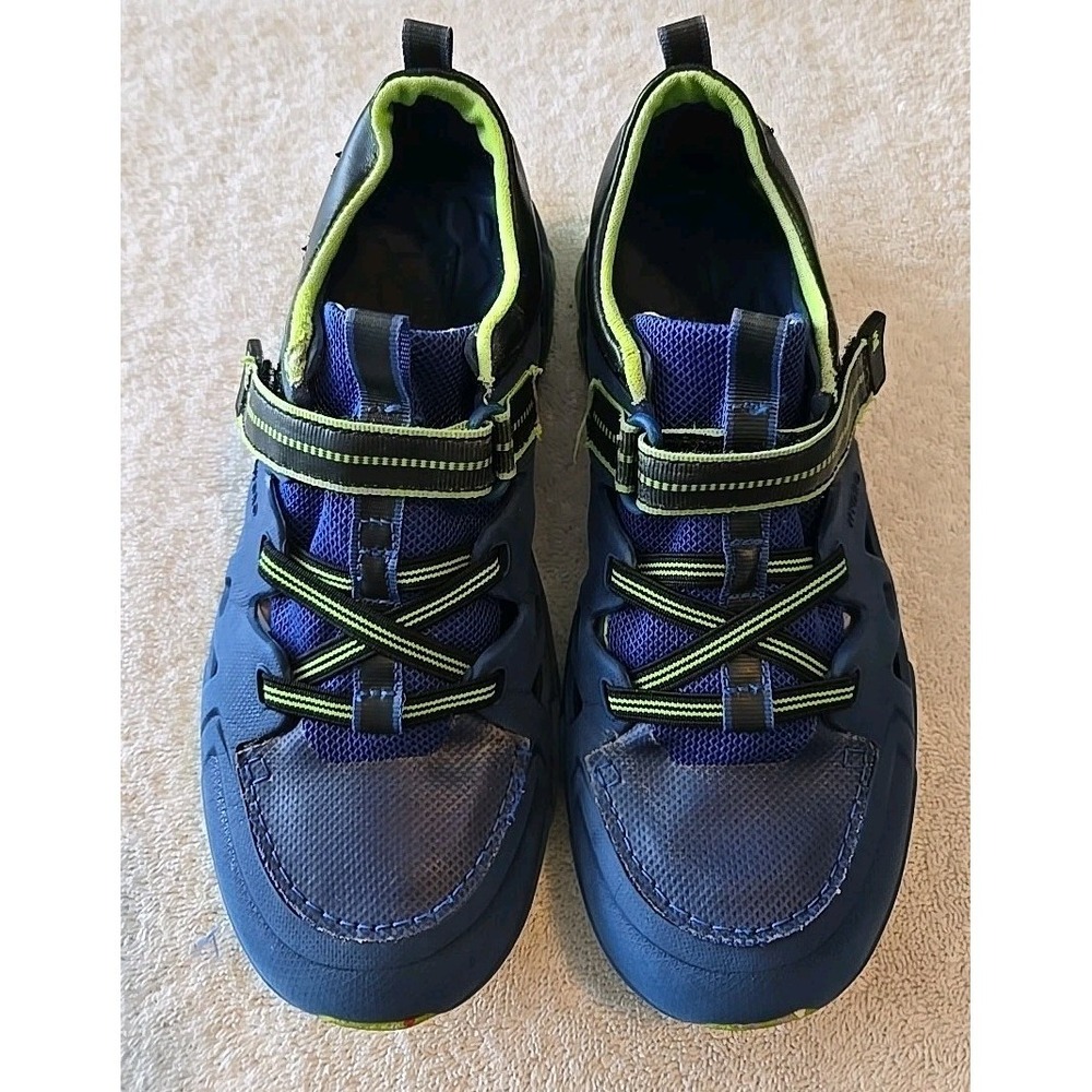 Unisex Youth Merrell Hydro water sneakers shoes Blue/ Green trim SZ 4M